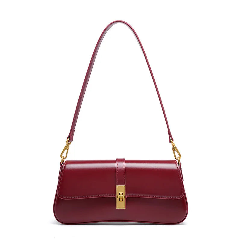 Sac bandoulière doré tendance femme
