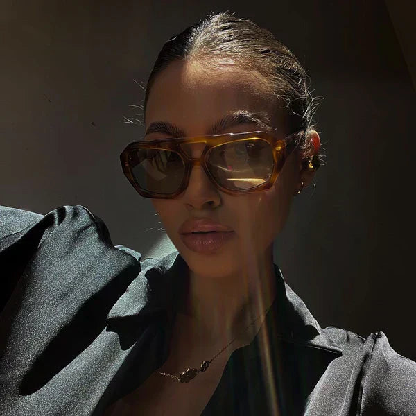 Lunettes de soleil femme strass