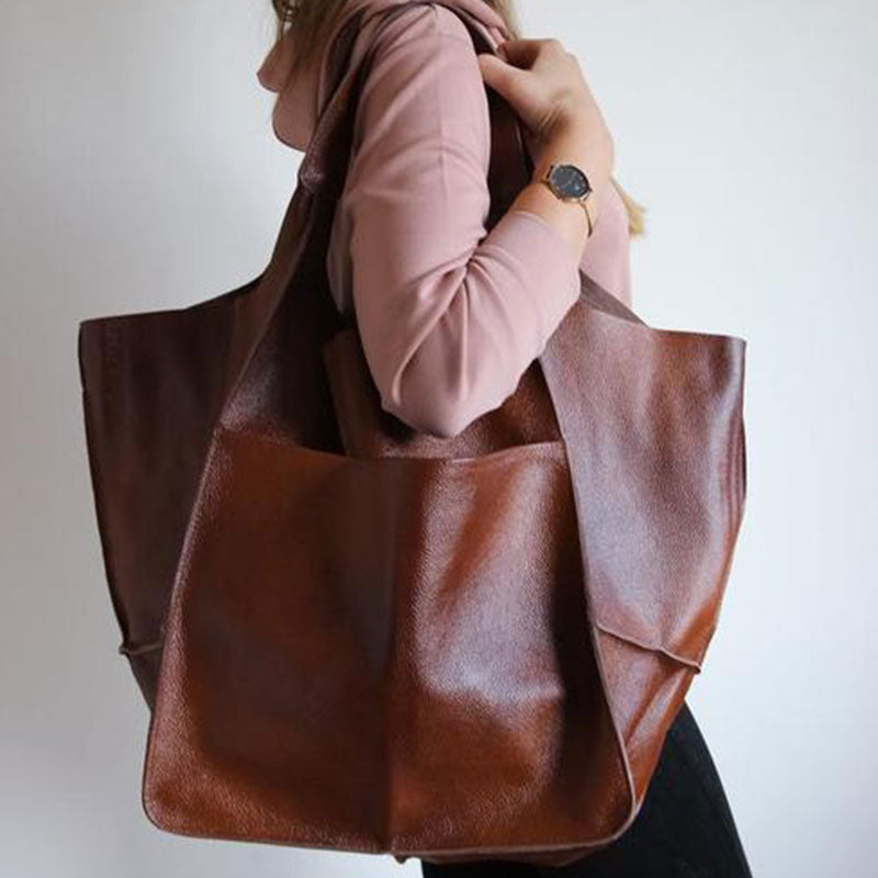 Sac cabas vintage oversize femme