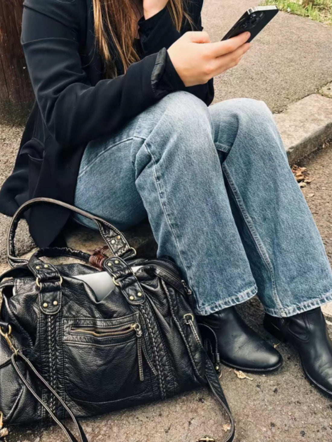 Sac à main noir femme tendance