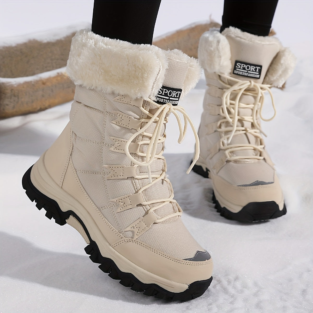 Bottes d'Hiver Femme Chaudes | Imperméables & Isolantes