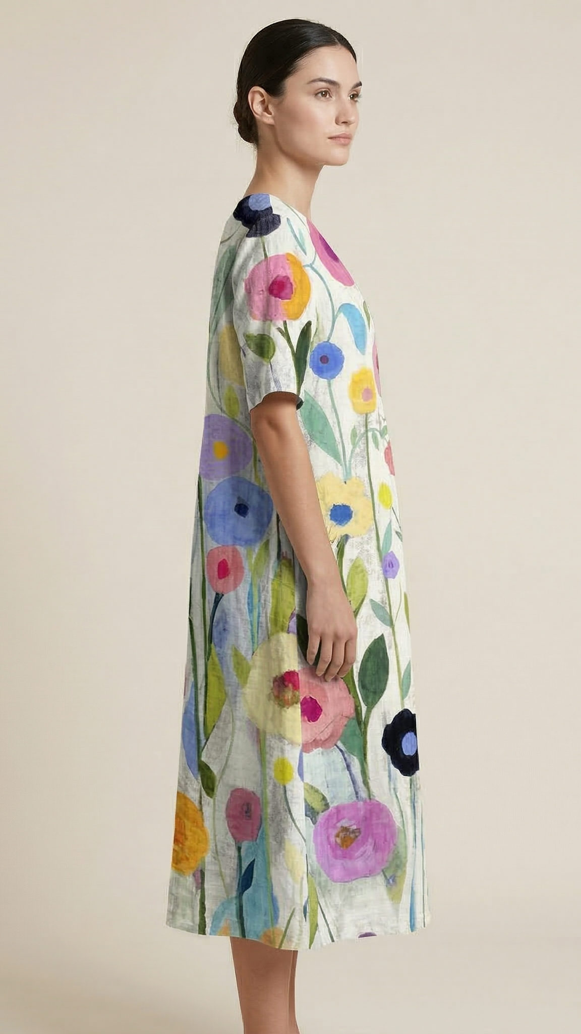 Robe d’été femme fleurie
