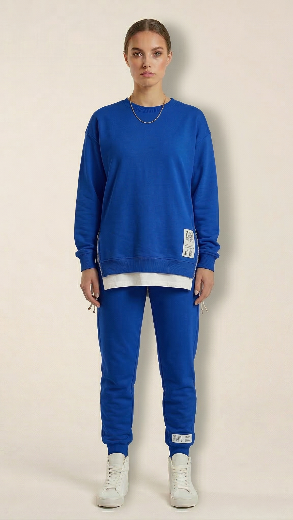 Ensemble détente femme sweat oversize jogging