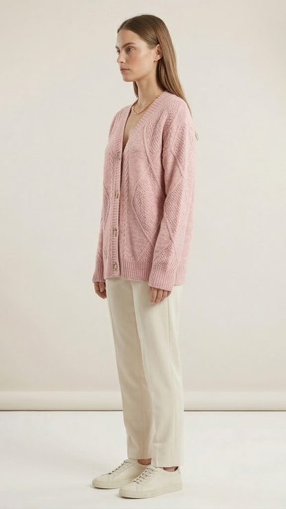 Cardigan léger femme manches longues