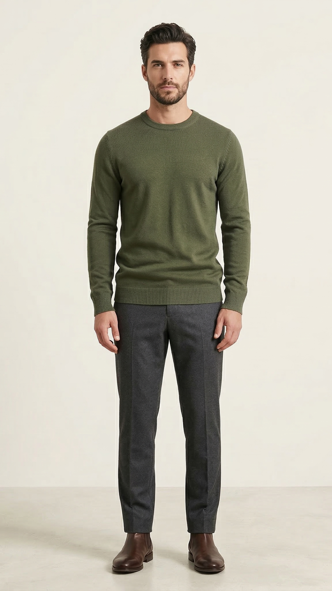 Pull Homme Tricot Manches Longues