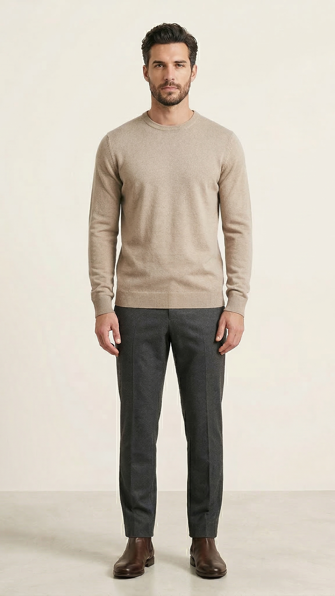 Pull Homme Tricot Manches Longues