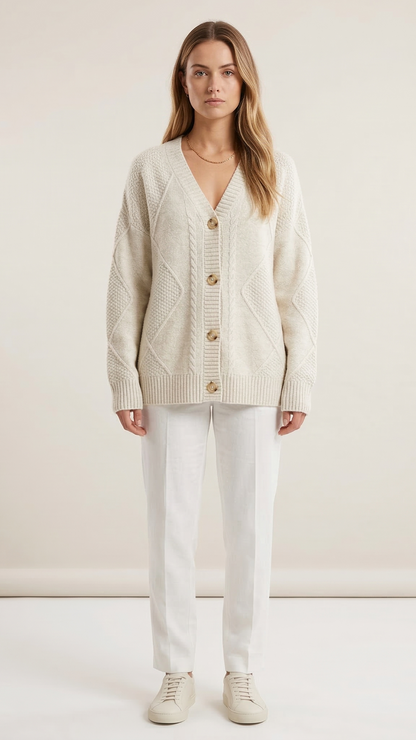 Cardigan léger femme manches longues
