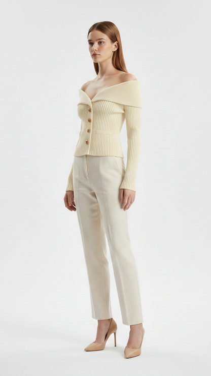 Gilet cardigan femme maille chaude
