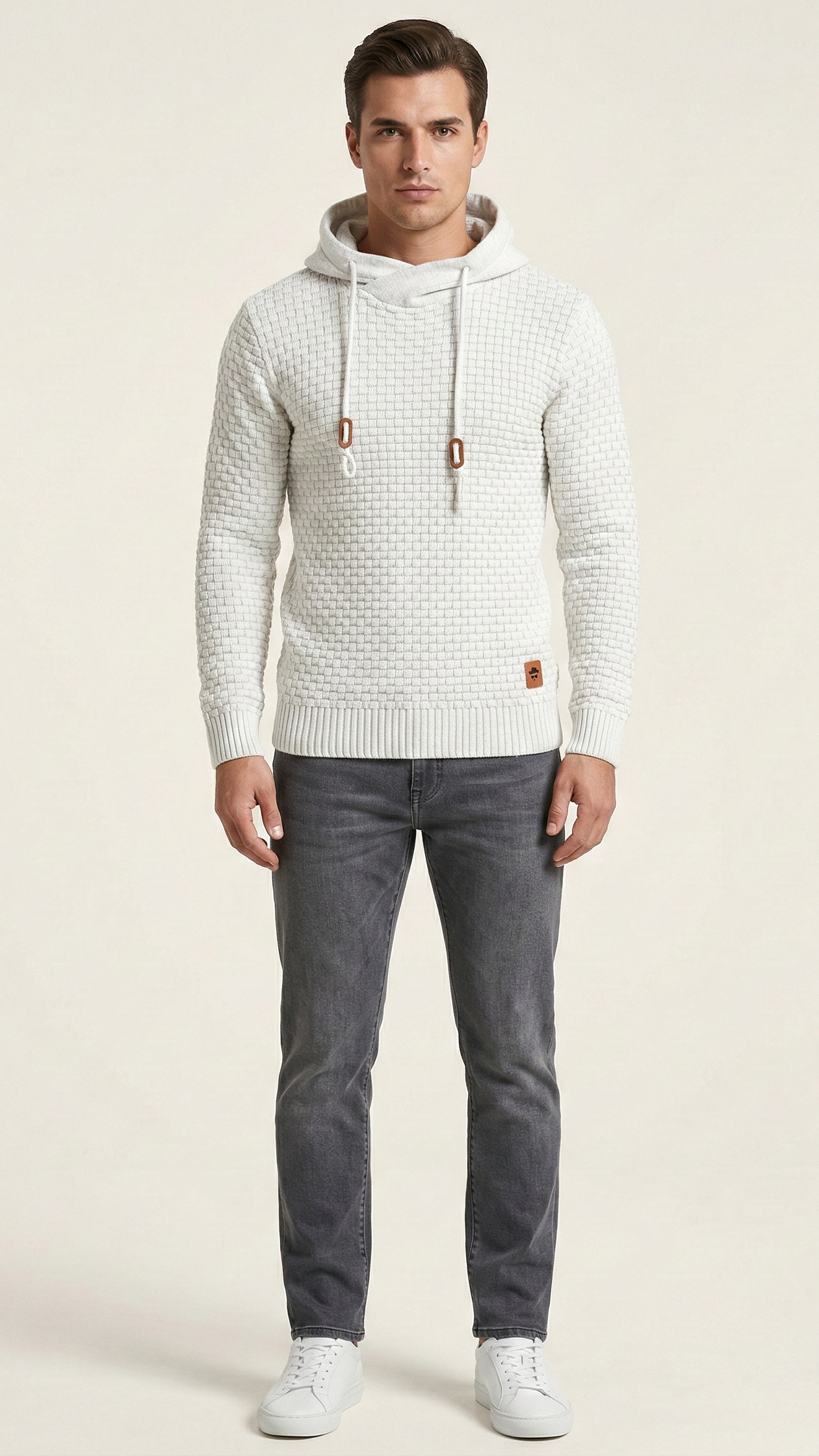 Sweat à capuche homme à enfiler