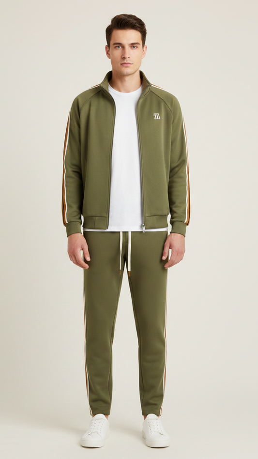 Survêtement Homme 2 Pièces Zippé