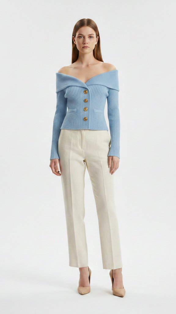 Gilet cardigan femme maille chaude