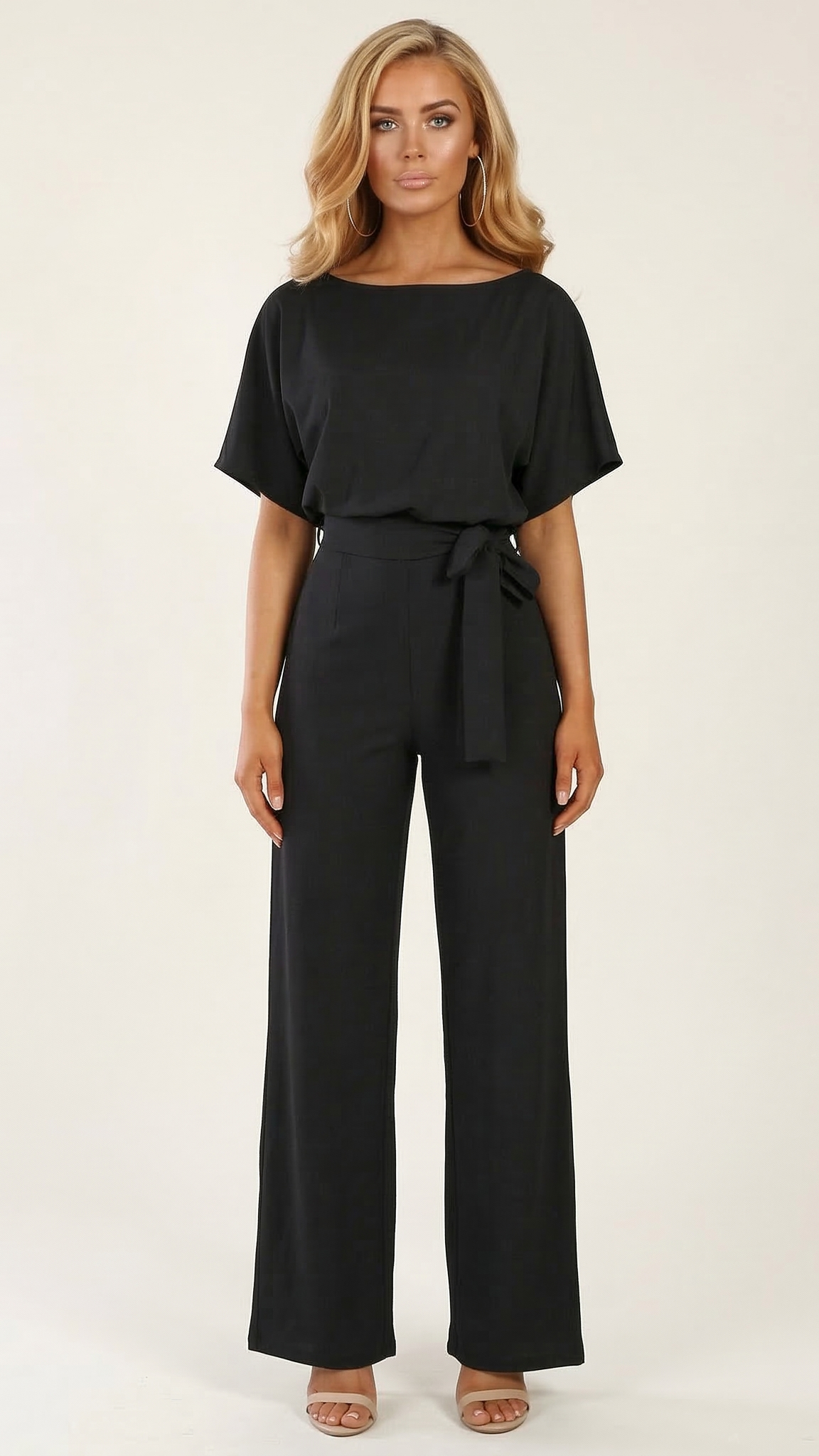 Combinaison femme grande taille unie
