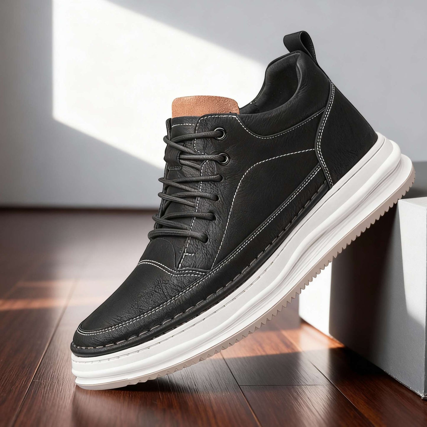 Baskets Homme Smart Casual | Tige Mi-Haute