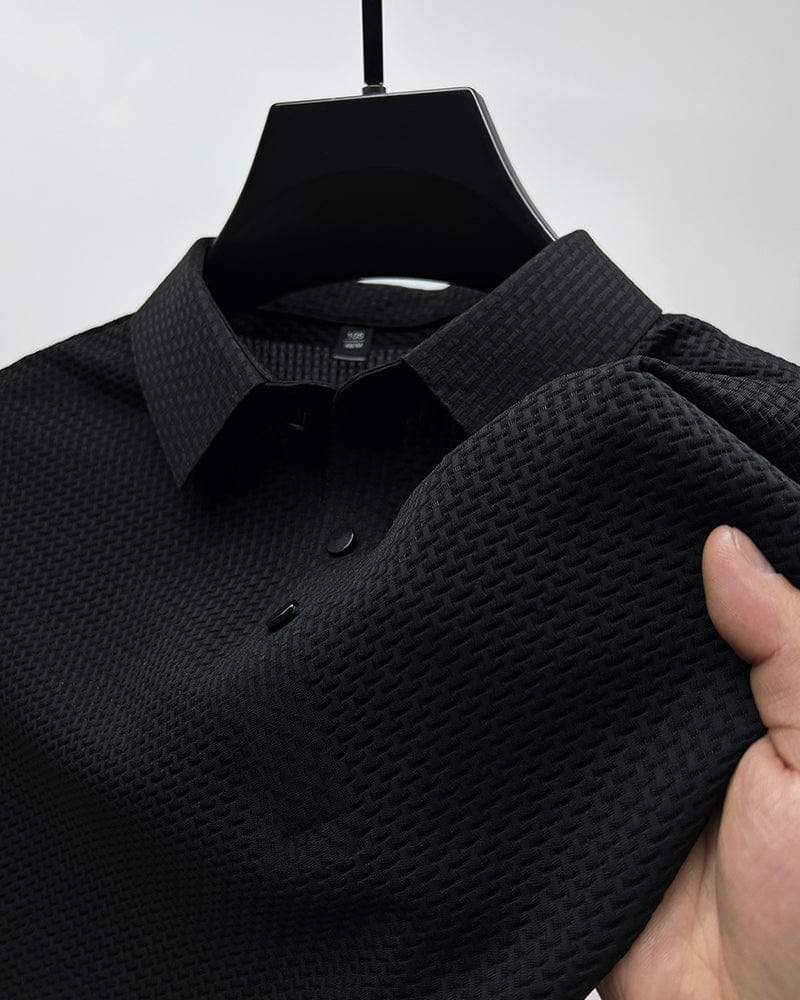 Polo élégant homme léopard