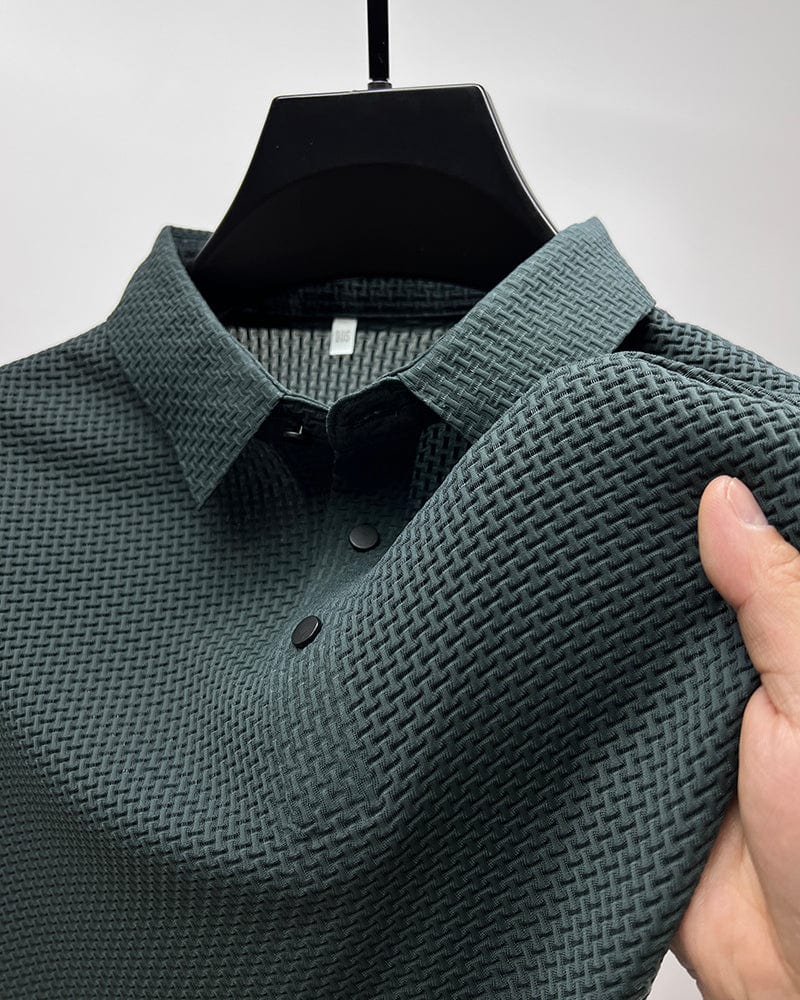 Polo élégant homme léopard