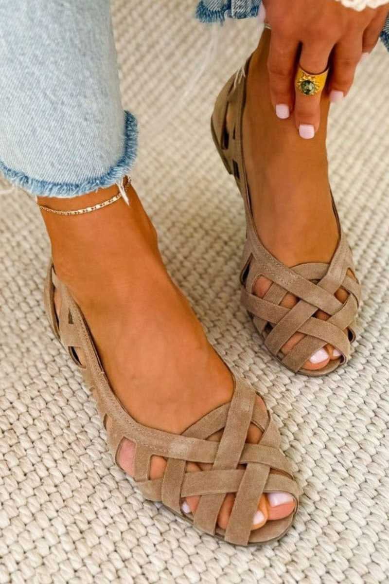 Sandales Plates Femme Orthopédiques | Style Pêcheur