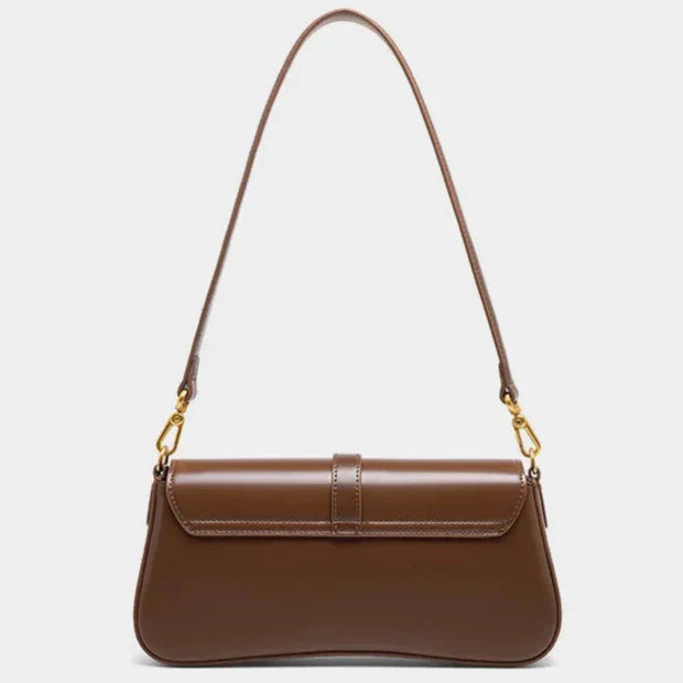 Sac bandoulière doré tendance femme