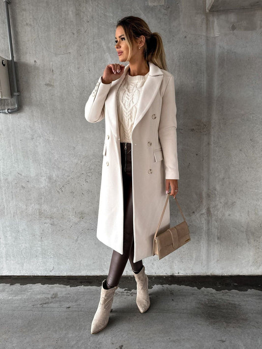 Trench Femme Croisé | Coupe Longue Élégante