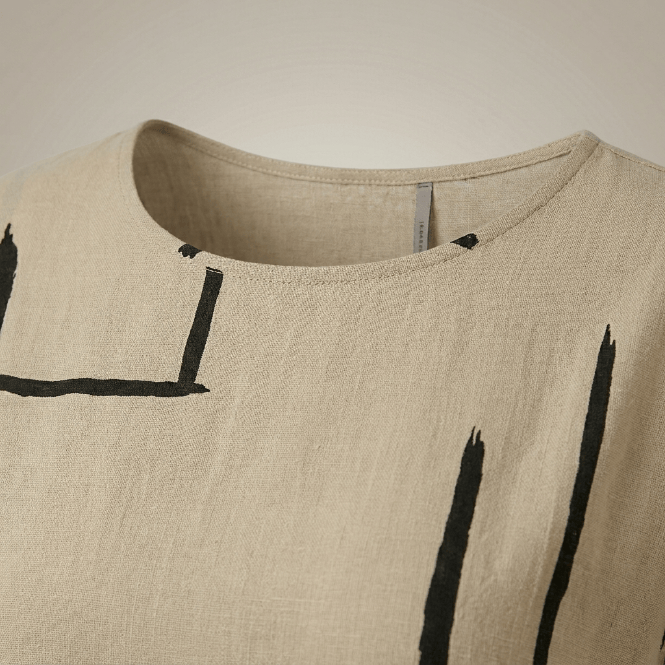 Robe Trapèze Femme à Imprimé Géométrique | Mini