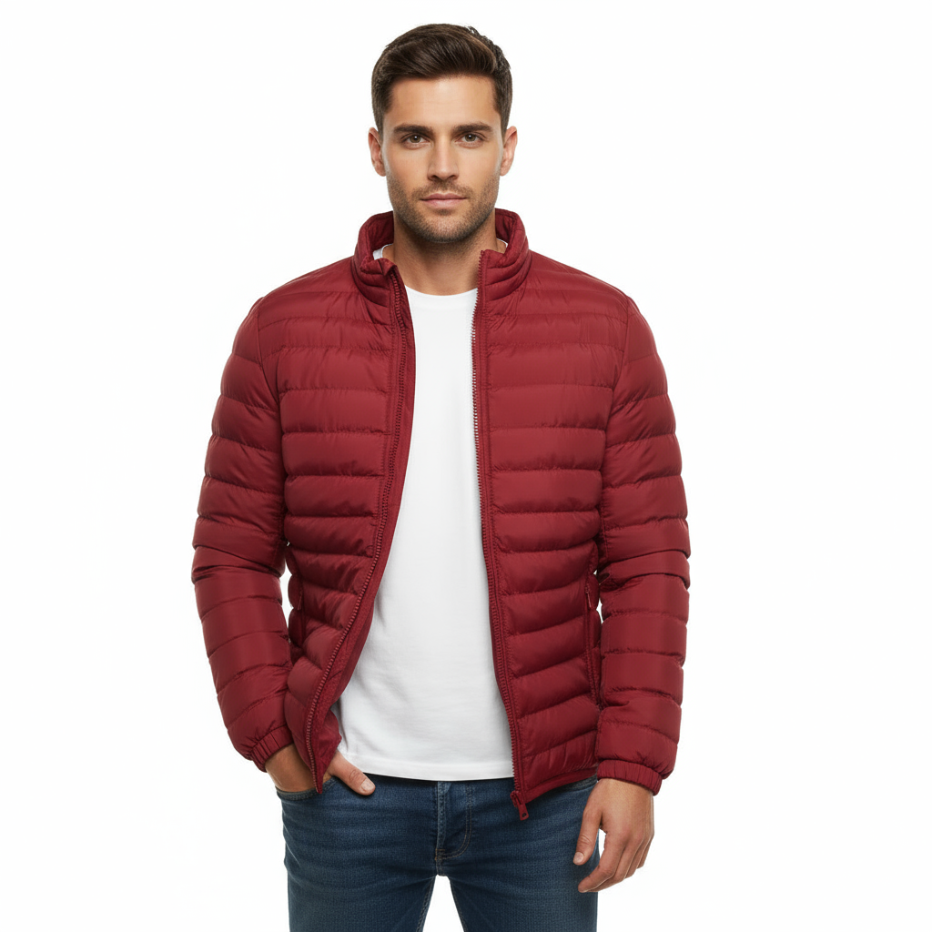 Doudoune Homme Zip Intégral