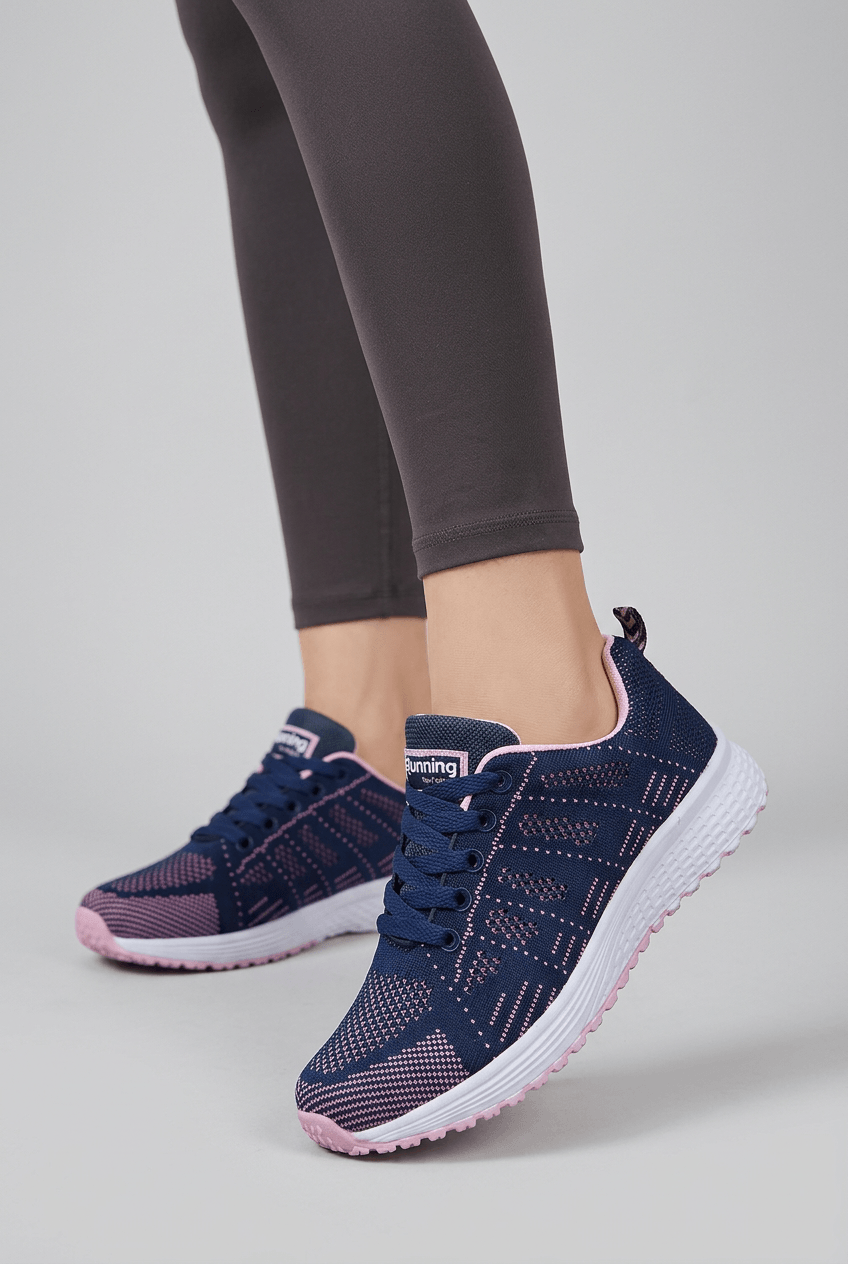 Baskets Femme à Lacets | Bout Rond & Petit Talon