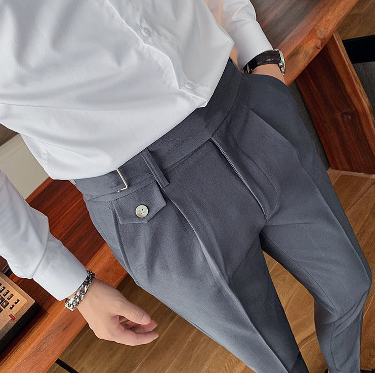 Pantalon business homme élégant