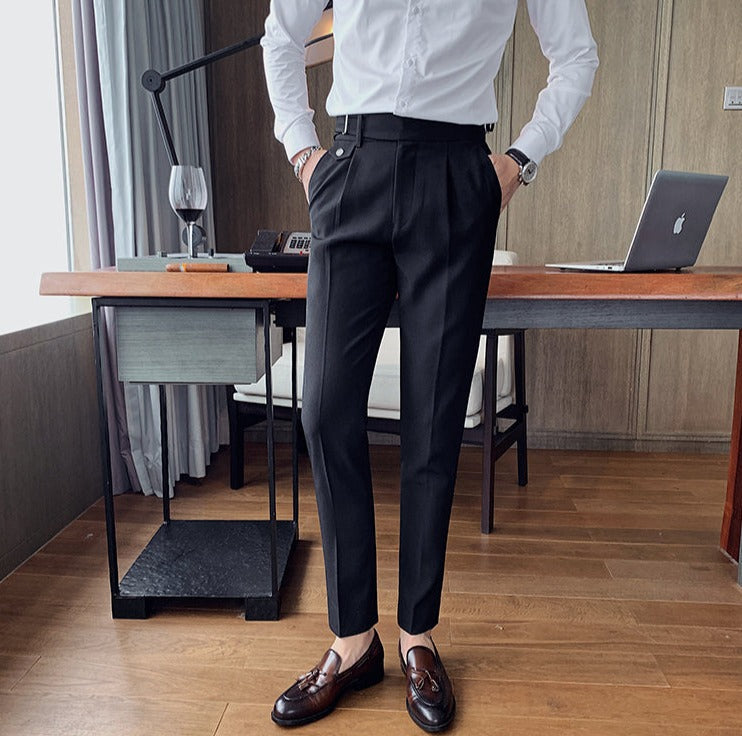 Pantalon business homme élégant