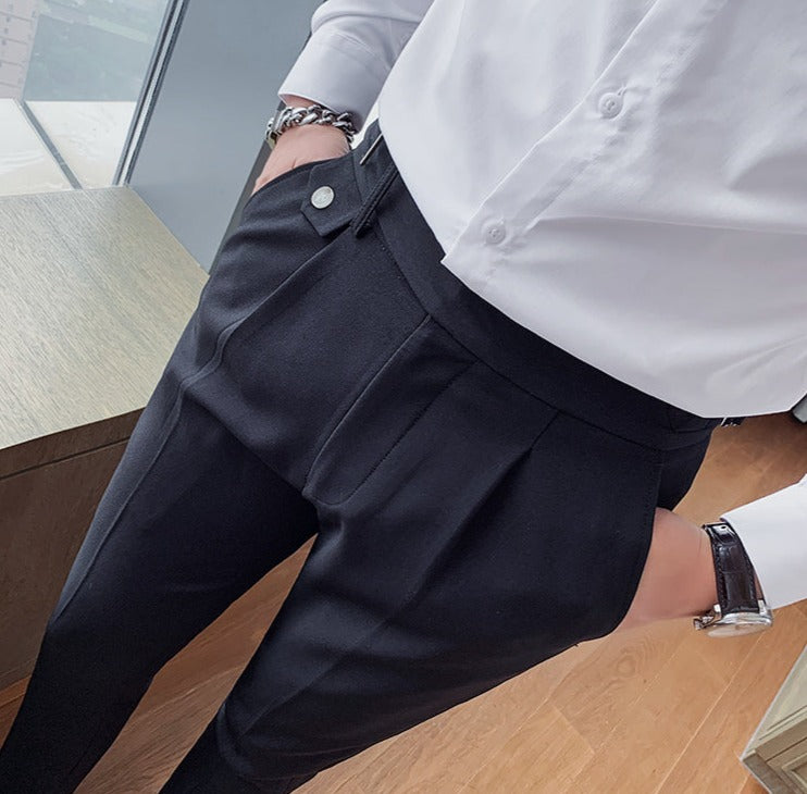 Pantalon business homme élégant