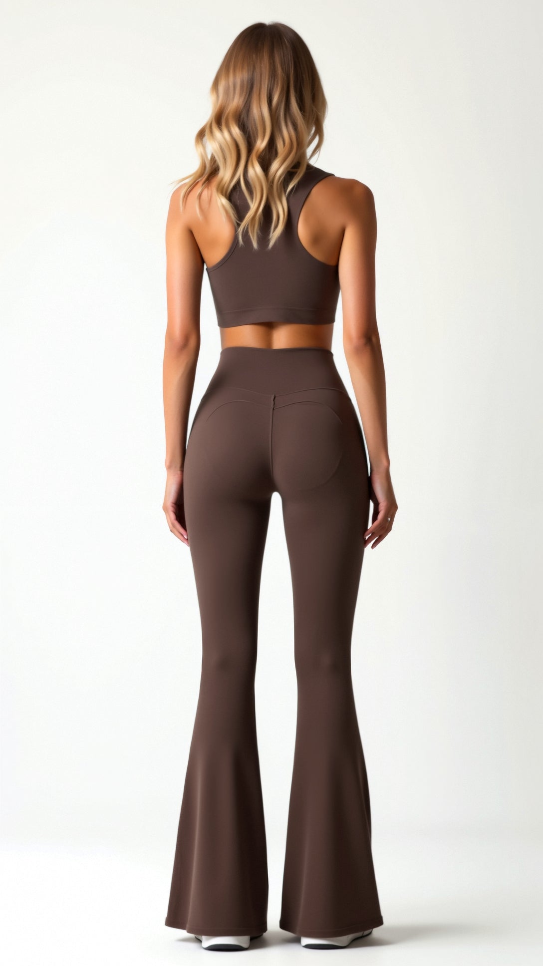Guêtres évasé taille haute femme