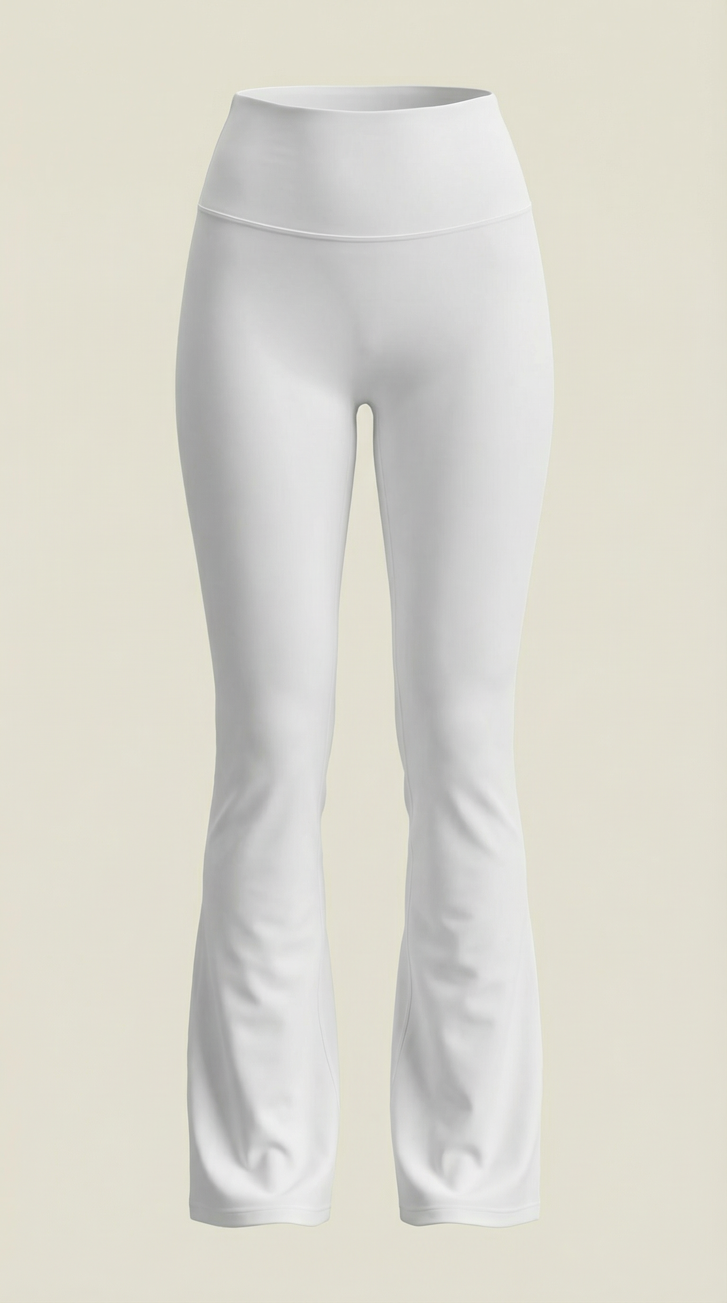 Legging évasée taille haute femme