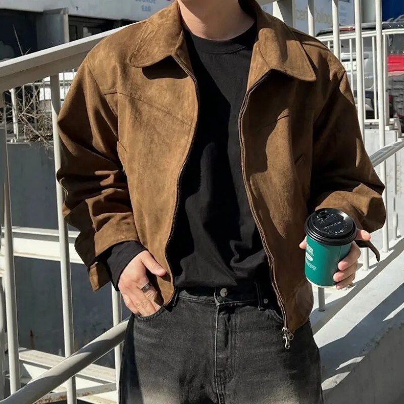 Veste casual vintage homme
